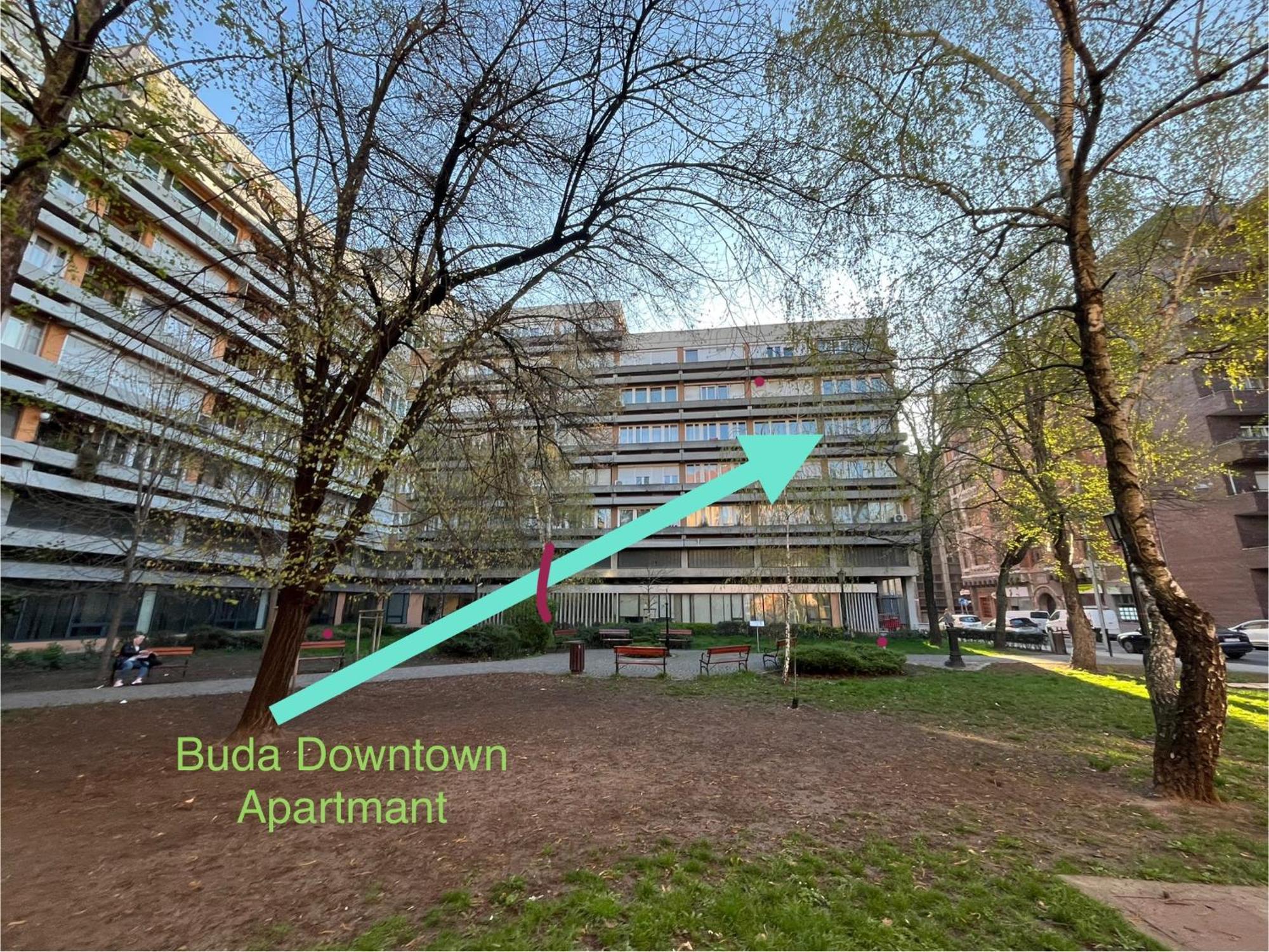 Buda Downtown Apartment Budapest Bagian luar foto